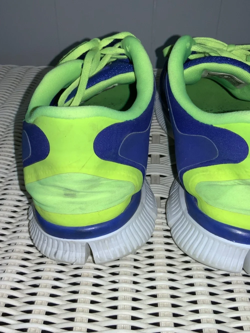Nike Free 5.0 Running Shoes Size men’s 13 Hyper Blue Volt